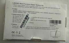 New SEISSO Furniture Pens for Touch Up – 12 Colors Wood Scratch Repair Markers