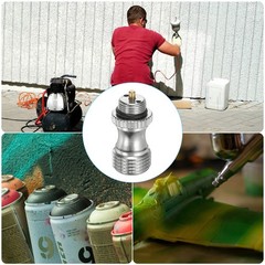 2 Pcs Double Action Air Valve, Stainless Steel Precision Air Brush Parts