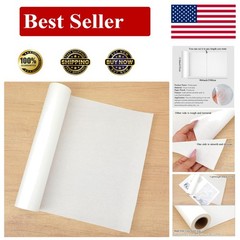 Artist Teabag Paper Roll for Mixed Media Art, White 13.8″ x 984