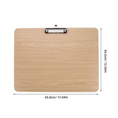 Drawing Board Clip Sketch Pad Sketching for Artists Landscape Wooden Clipboard