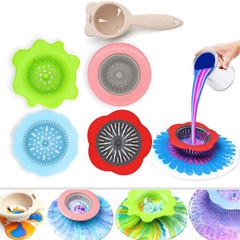 5 coladores para pintura acrilica fluida de plastico y silicona para arte DIY