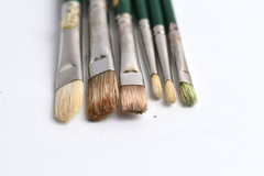 M Grumbacher Gainsborough 1271 4230 Paintbrush Lot of 6 – See All Pics