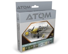 Ammo By Mig Atom Luftwaffe WWII Colors Airbrush Acrylic Paint Set