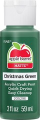 Apple Barrel Acrylic Paint in Assorted Colors (2-Ounce), 20529 Christmas Green
