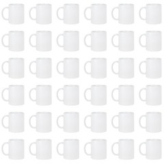 36Pcs 11oz Sublimation Blank Ceramic Coffee Mugs 11 oz – 36 count – White