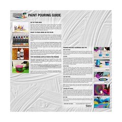 Pouring Masters 84-Color Ready to Pour Acrylic Pouring Paint Set with Silicon…