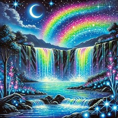 5D Diamond Art kits for Adults Beginners, Glowing 13.7×13.7 inches, KM937-1