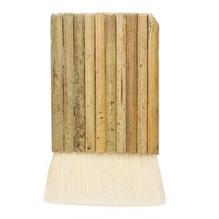 Sheep Hair Hake Paint Brush, Painting Brushes, (White, 5.2×2.76 Inches)