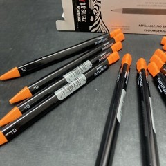 Orange Zebra “Zensations” Mechanical colored pencils, Pack Of 12