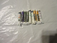 Lot of 9 TUBES GRUMBACHER ACADEMY WATERCOLOR PAINT NOS