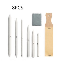 Pro Blending Stump Stick Drawing Paper Sandpaper and Eraser Sketch Drawing Kit