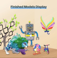 3D Printing Pen Set – 3D Pen with PLA Filament Creative Toys BLUE / PINK