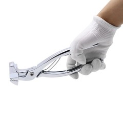 Chrome Canvas Pliers Spring Return Handle Stretching Plier Silver