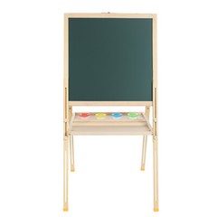 Wood Color Floor Standing Art Easel Easel for Kids Adjustable Standing Art Easel