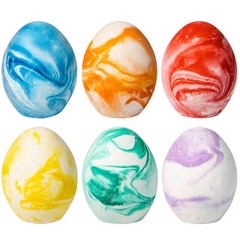 Joyin 24 Pcs Easter Sidewalk Chalk Set Easter Eggs Bunny Chicken Gifts For Boys