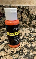 Magicfly Outdoor Acrylic Paint (2.03 floz), M003 Candy Apple