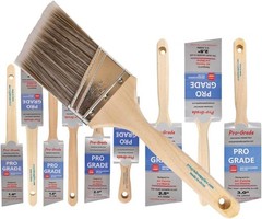 10-Pack Angle Paint Brush Set – Perfect for Pro Painters & DIY Enthusiasts