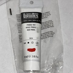 Liquitex Heavy Body Professional Acrylic (2 oz.) Pyrrole Red NEW sealed
