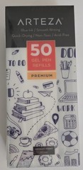 NEW SEALED Arteza Gel Pen Refills Pack of 50 BLUE