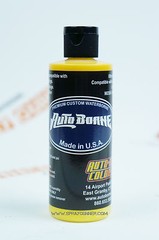 Createx Auto-Air Colors AutoBorne Paint Sealer 6004 4oz Yellow Waterborne
