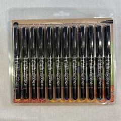 Manuscript CalliCreative 1.4mm Italic Markers Pack of 12 assrt cols – MM6651