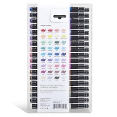 36 Colors 2mm Tip Acrylic Paint Markers WaterBased Ink Craft Pen Kit Set