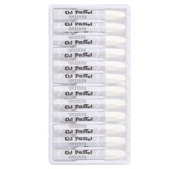 White Oil Pastels, 36Pcs, Soft Oil Crayons Creamy Pastels Stick Art