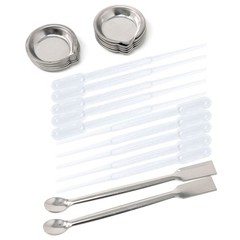 12PCS Small Paint Tray Paint Mixing Palette 2PCS Metal Paint Stirrers and 10P…