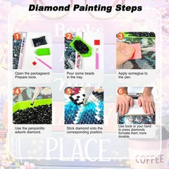 Cherry Blossoms Diamond Art Kits for Adults,Inspirational