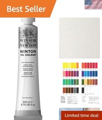 Winton Oil Color, 200ml 6.75-oz Tube, Soft Mixing White