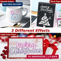 Glitter Markers Outline Pens Metallic,12 Cute Art Supplies Kids 6-8 9-12 10-12 Y