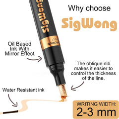Liquid Mirror Chrome Markers – 3 Colors Gloss Permanent Reflective Mirror Chrome