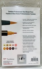 Tombow DUAL BRUSH Pen “Skin Tones” Set ~ 10 Pack [Color Palette Reassembled]