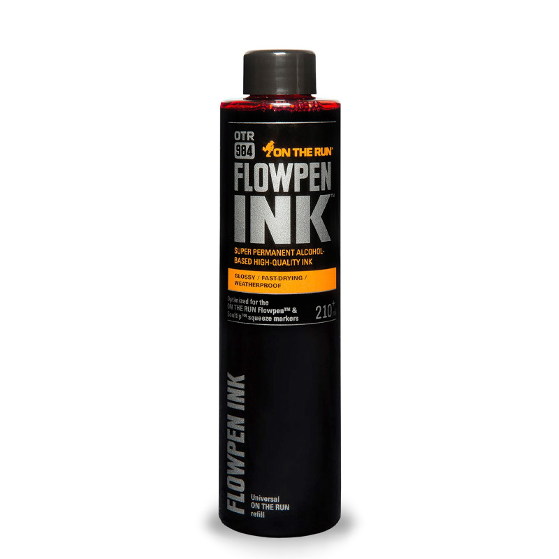 On The Run OTR.984 Alcohol-based Flowpen Ink 210ml Refill Graffiti Dye Ink