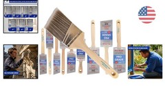 10-Pack Angle Paint Brush Set – Perfect for Pro Painters & DIY Enthusiasts