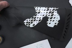 ADHESIVE Camouflage Airbrush Spray Paint Duracoat Gun Mask Stencils DiamondTAC