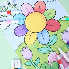 12-60 Colors Acrylic Markers Pen Set Paint Art Marker Soft Tip Pen for Children