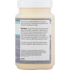 Waverly Inspirations Chalk Paint Wax, Ultra Matte, Clear, 8 fl oz