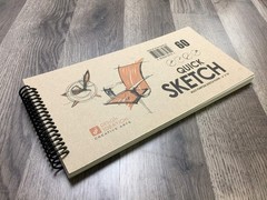 Quick Sketch Book : Multi-Media Paper Sketchbook for Pencil, Ink, Marker and …