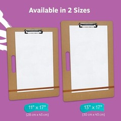 Artlicious Drawing Board – 13 x 17 Sketch Boards with Handle for Drafting Art…