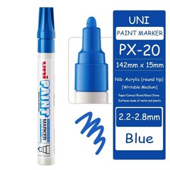 Uni PX-20 Paint Marker Pen Waterproof Permanent Touch Up Tire Marker