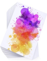 100 Sheets Watercolor Paper Cotton 140LB/300GSM 6” X 9”