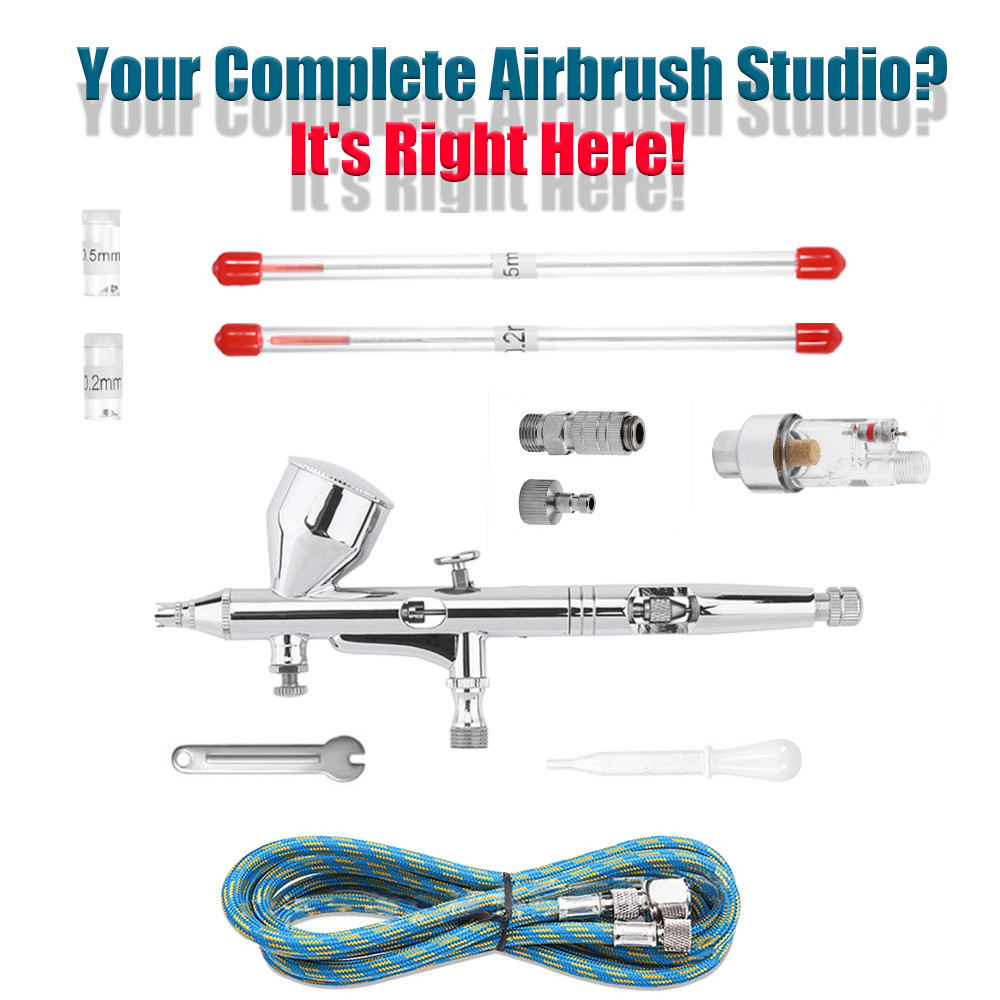 Airbrush Pen Kit | All Tools Included, Ready to Use | For Art & Design