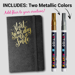 Fine Tip Paint Pens for Rock Painting – Wood, Glass, Metal and Ceramic Works on