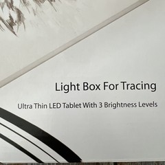 PICTURE PERFECT A4 9×13” Ultra Thin LED Light Tracing Box~ 3 Brightness Levels