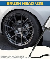 Touch Up Paint for Cars,Rim Paint,Car Accessories Wheel Paint,Auto Touch Black