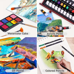 warehouse175pcs Deluxe Art Set With 2 Drawing Pads,