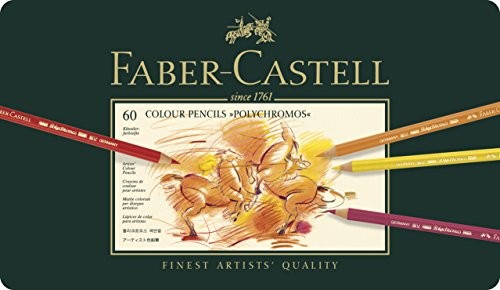 Faber-Castell Porikuromosu colored pencil 60 colors can enter 110060 Japan gen