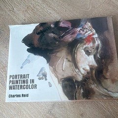 1st edition Portrait Painting in Watercolor by Charles Reid Portraits