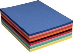 Bright Construction Paper, 500 Sheets, Perfect for School Projects and Art